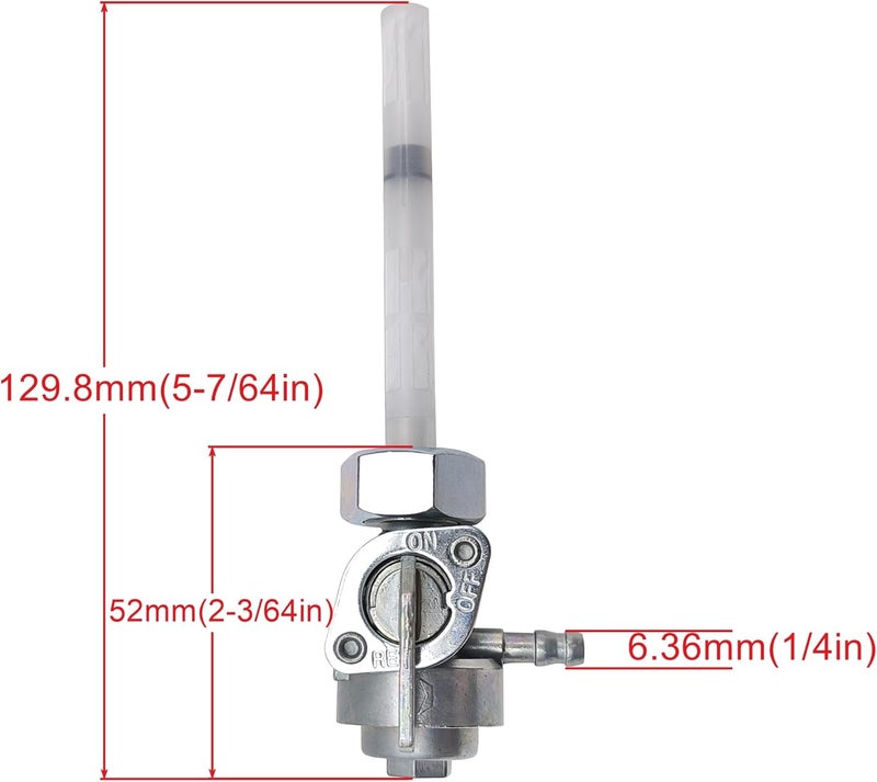 Strongthium Gas Fuel Tank for Coleman CT100U CC100X Massimo MB100 Mini bike CK100 SK100 Realtree RTK100 Go kart 79cc 97cc 100cc Engine - Image 3